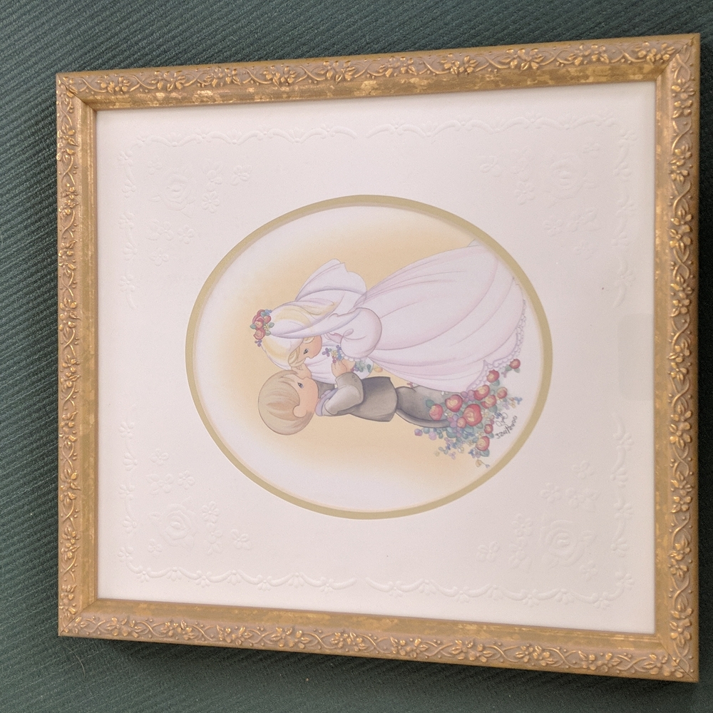 Precious Moments Gallery 4536 Limited Edition To Have And To Hold 1996 NEW